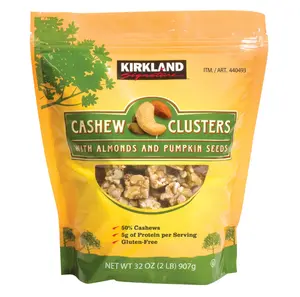 Kirkland Signature Cashew Clusters With Almonds and Pumpkin Seeds, 2 lbs