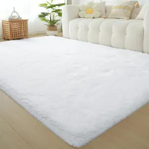 Shag Area Rugs for Bedroom Living Room,Ultra Soft Fluffy Area Rugs for Dorm, Indoor Carpet Nursery Rugs for Kids Room Home Decor, Shaggy Area Rug