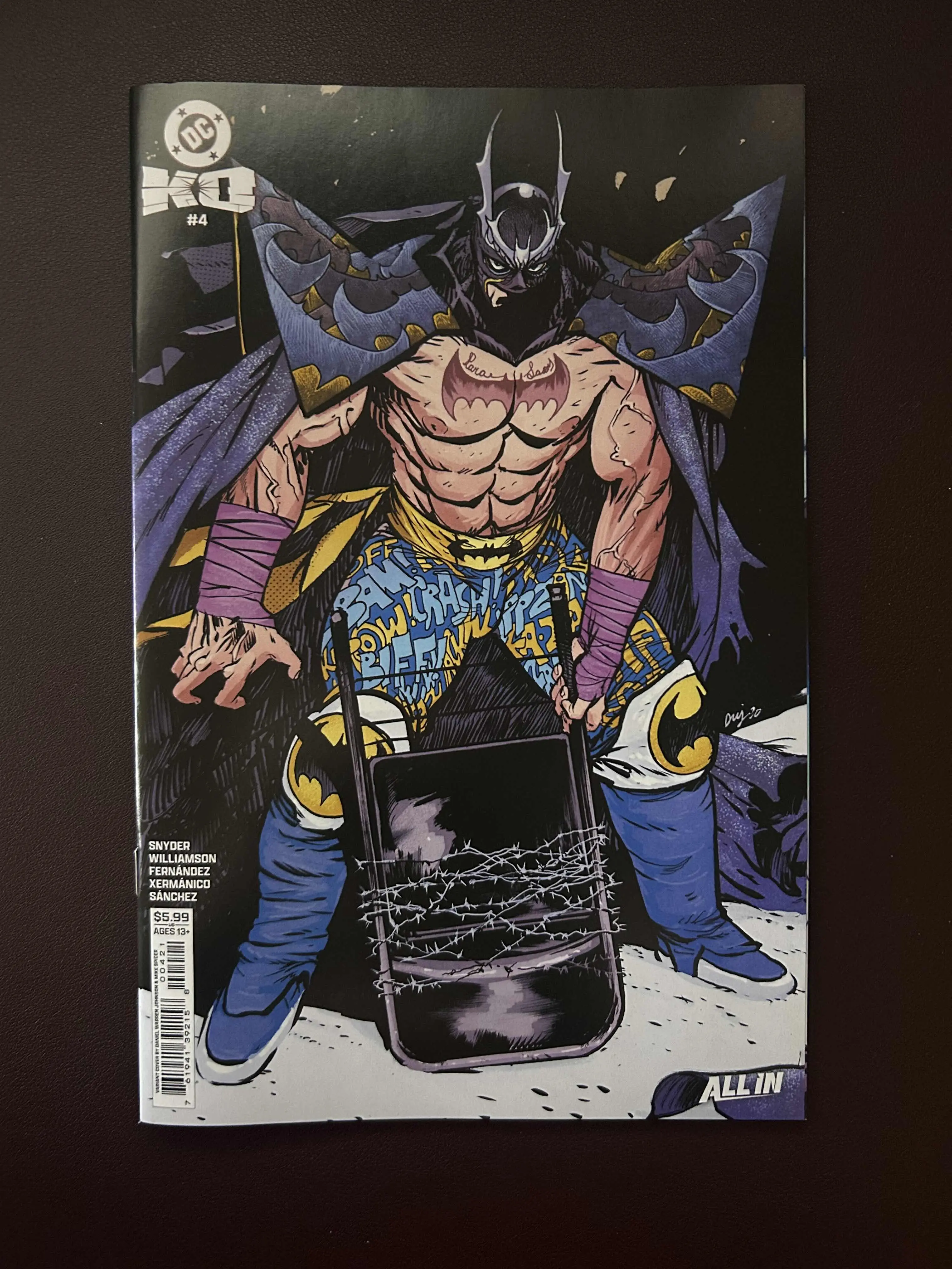 DC KO #4 – Variant Cover by Daniel Warren Johnson & Mike Spicer