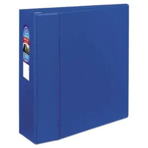 Avery AVE79884 4 in. Heavy-Duty EZD Reference Binder, Blue