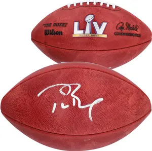 Tom Brady Tampa Bay Buccaneers Super Bowl LV Champions Autographed Super Bowl LV Pro Football - Fanatics Authentic Certified
