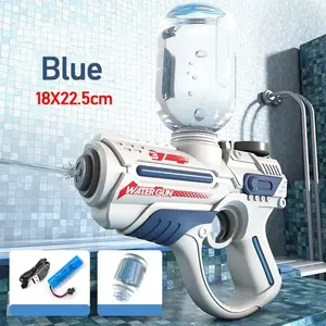 Summer hot selling wholesale prices for children's automatic water splat ball gun toys, space science fiction designs, electric water guns, water bat Fun Colorful
