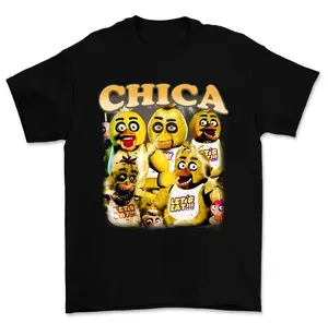 Vintage Fnaf Chica Shirt Homage Chica Fred Unisex