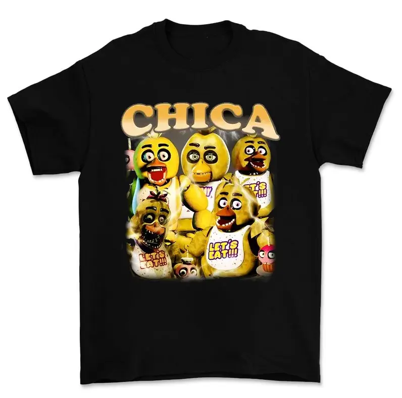 Vintage Fnaf Chica Shirt Homage Chica Fred Unisex