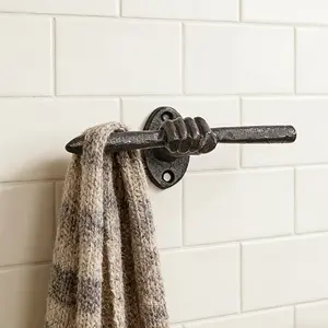 Creative Cast Iron Wall Hook – Entryway Hook or Unique Room Decor, Perfect for Hanging Coats, Wallets, Scarves or Jewelry