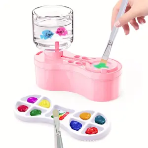 New Oil Painting Brush Cleaner Cup, Calligraphy Ink Wash Holder, Art Supplies Paint Palette Cleaning Tool, Drawing Accessories