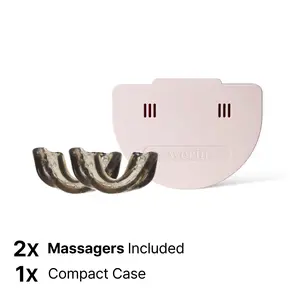 Averin Smile Line Kit - Smile Line Remover & Face Lift Tool for Reducing Nasolabial Folds, Daily Facial Yoga Device for Sagging Skin & Wrinkle Reduction