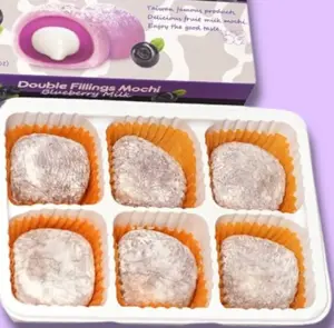 Bamboo House Double Filling Mochi 6.3oz 5 Flavors YOU CHOOSE Soft Treats
