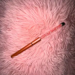 Pink Bedazzled Eyelash Brush