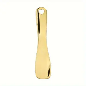 Mini Metal Spatula, Liquid Foundation Scoop, Eye Cream Scoop, Skin Care Tool for Applying Lotion, Cream, Makeup Tool for Women, Cosmetic