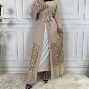 Luxury Dubai Style Chiffon Abaya
