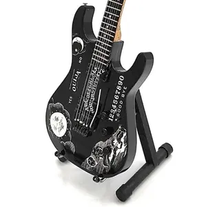 Miniature OUIJA BOARD Guitar KIRK HAMMETT with Free Display Stand Collectible GIFT