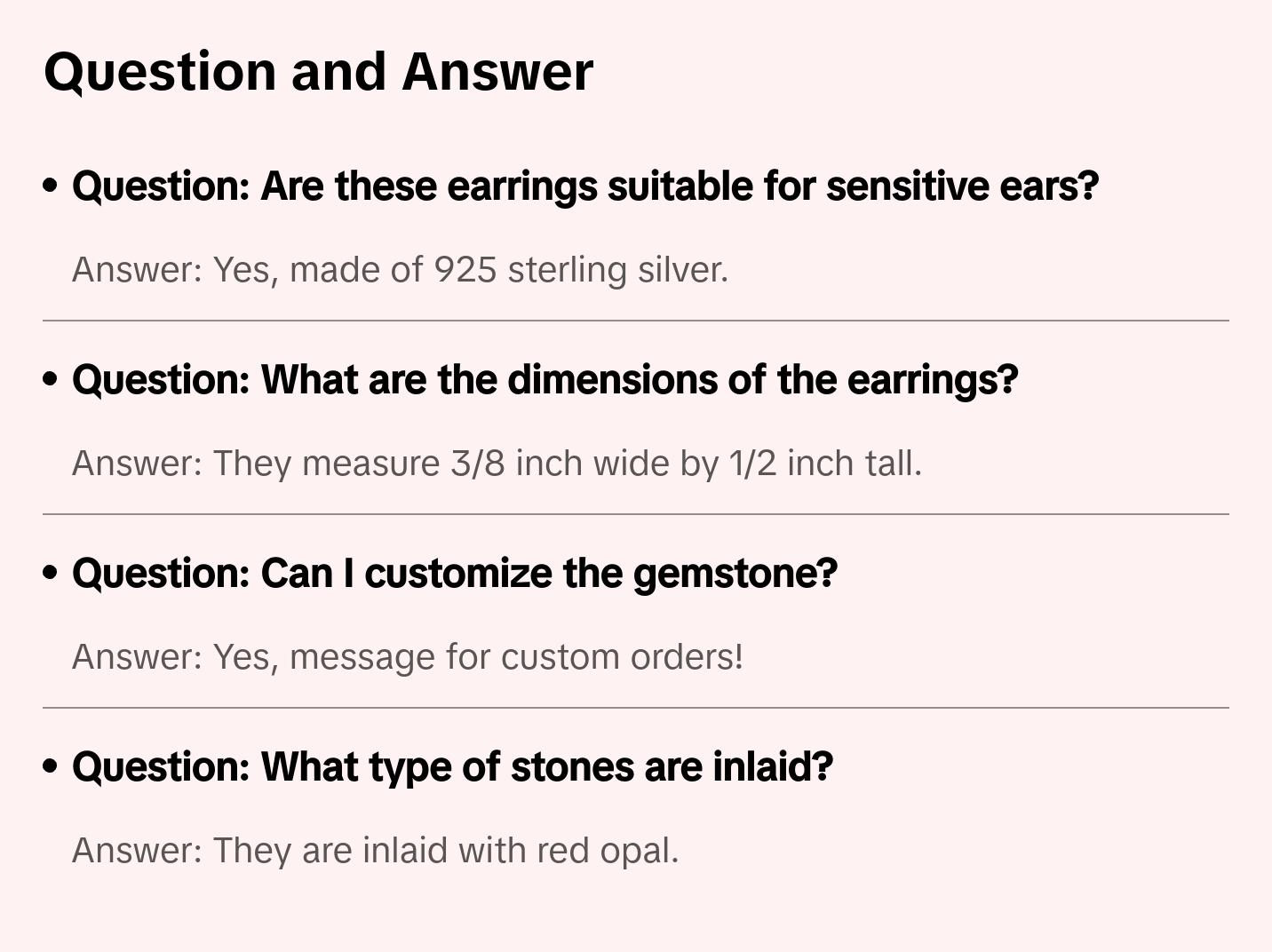 925 Sterling Silver Heart Earrings, Heart Posts, Red Opal Earrings