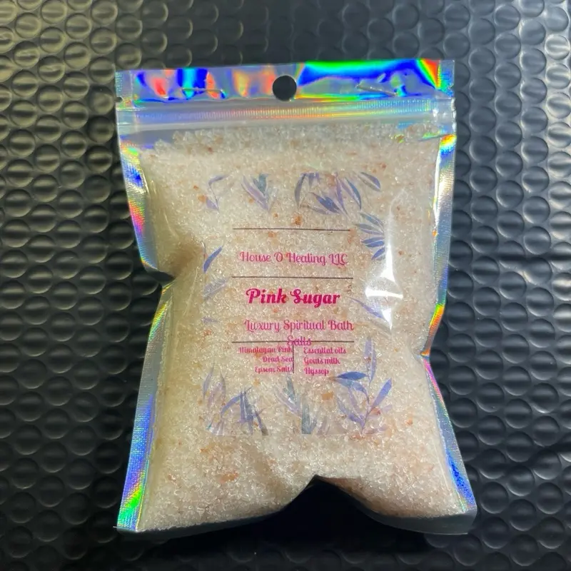 PINK SUGAR Luxury Spiritual Single-Use Bath Salts