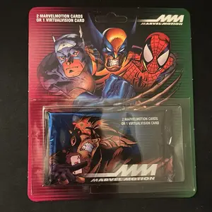 SINGLE BLISTER PACK- 1996 Marvel Motion Hobby Pack