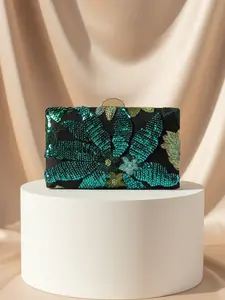 Women's Elegant Evening Handbag, Unique Random Pattern, Perfect for Weddings, Parties, Birthdays, Christmas, All Seasons