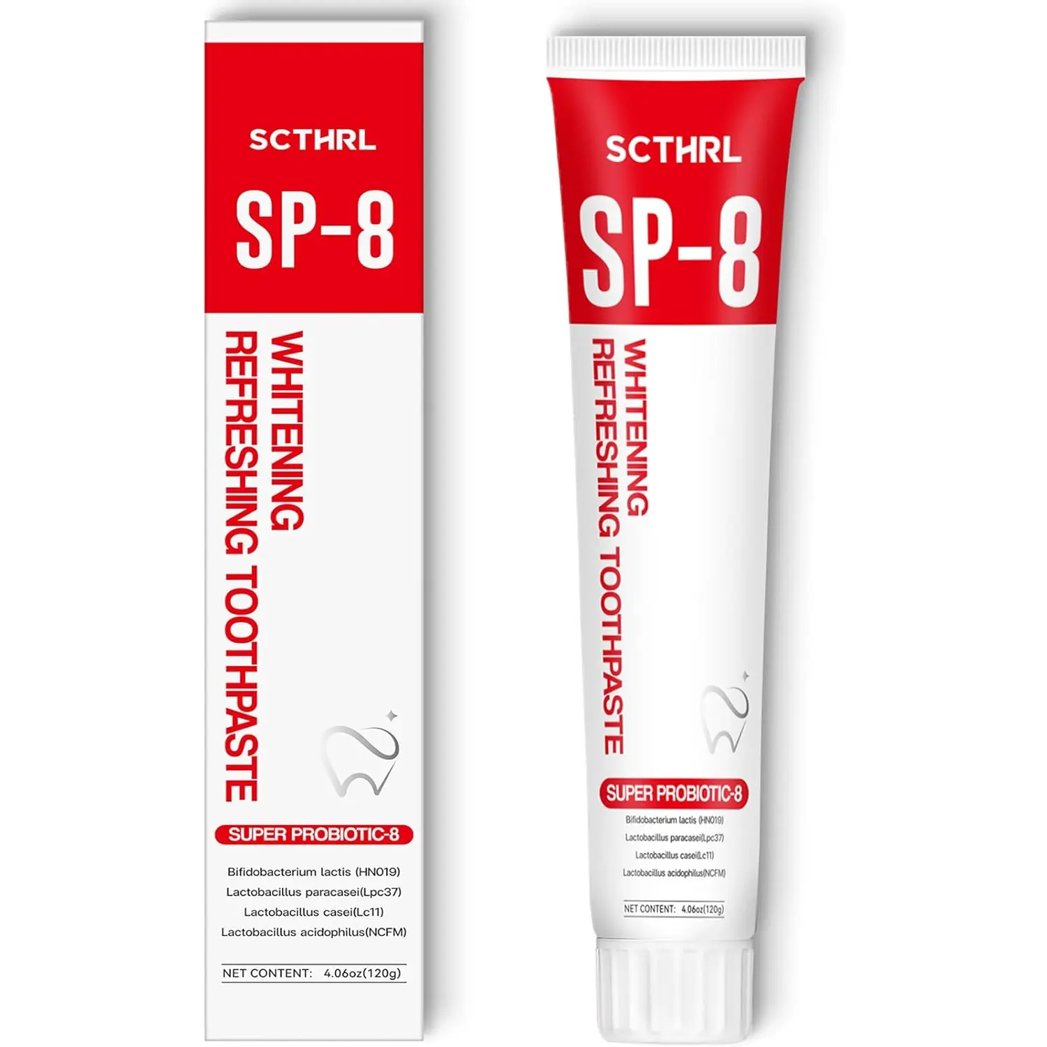 【Ship for Free】SCTHRL SP-8 Probiotics Whitening Toothpaste,Deep Cleaning Care Fresh Breath Super Probiotic-8 Toothpaste with Probiotic Oalance Oral Microbiot