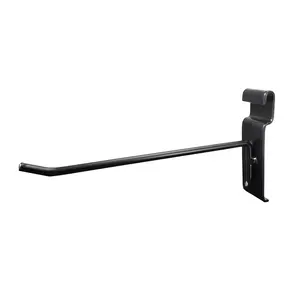 FixtureDisplays® 10 Pack 6" Black Gridwall Hook 10147-NF