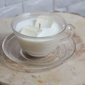 Iced Eggnog Teacup Candle