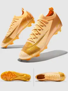 Men's Football Shoes Long Studs Ag Studs Comfort Adult Competitive Sports Shoes Outdoor Men's Shoes Match Teen Couples Same Style Comprehensive Training Shoes