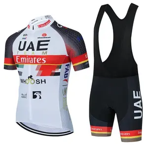Summer short-sleeved cycling suit, quick-drying road bicycle, bicycle overalls, men's cycling suit.