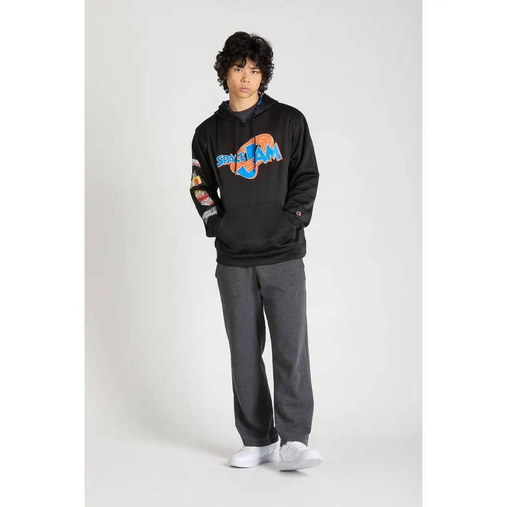 Space Jam x NCAA March Madness Hoodie-Jersey, Polyester Kangaroo Pocket Fabric Apparel