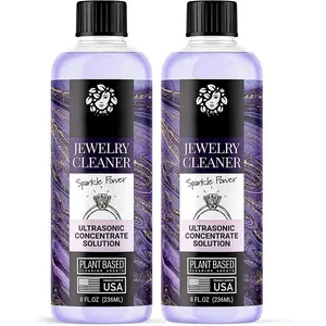 + Glasses Cleaning Solution Concentrate | Professional Power | Use in All  Cleaner Machines | Cleans Eyeglass, Watch, Metal, and Crafts |  Made, 8 Ounces