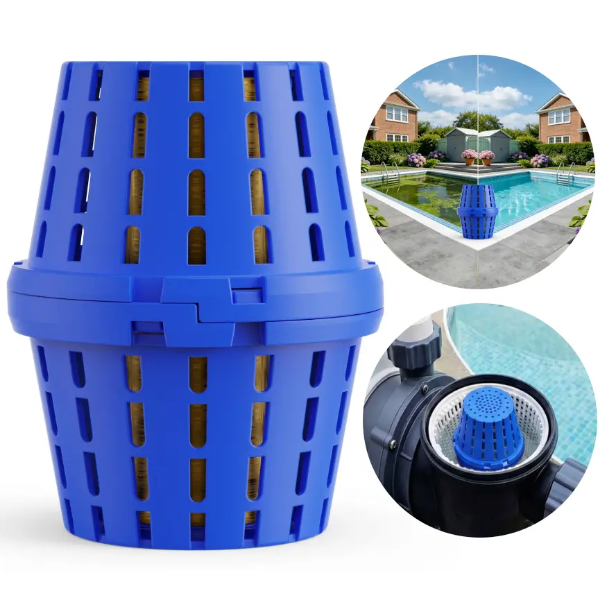 Pool Unit 7.5k-20k Gallons Replacement for PoolRX, Compatible with Mineral Pool Inground Cartridge Filter, Professional Water Softener for Crystal Clear Swimming Pool, Reduce Harsh Chemical Odors, Easy Installation, Summervibes