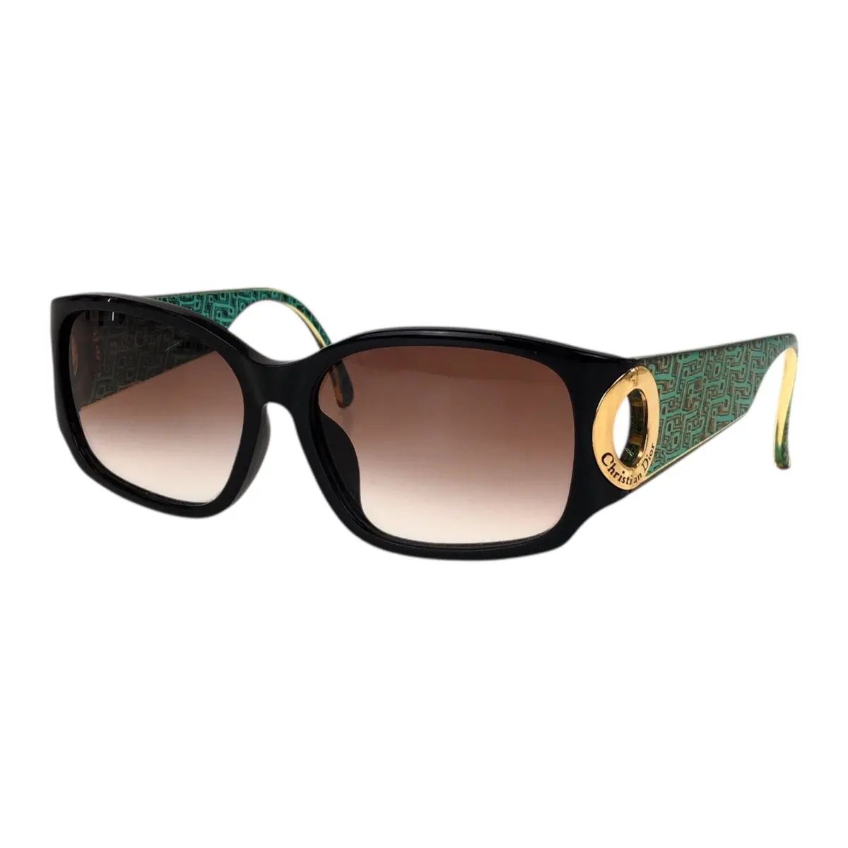 Pre-owned Dior Plastic Small Leather Goods Christian Sunglasses