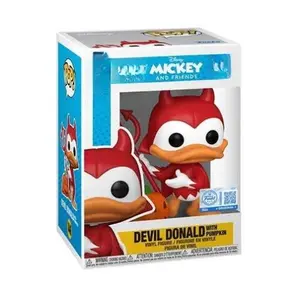 Mickey and Friends Devil Donald with Pumpkin Funko Pop! Vinyl Figure #1446 - Specialty Series