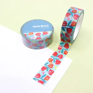 Red Tulips Washi