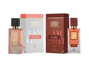 (2pc Bundle Pack) Ana Abiyedh Coral+ Scarlet by Lattafa EDP Spray, 2oz