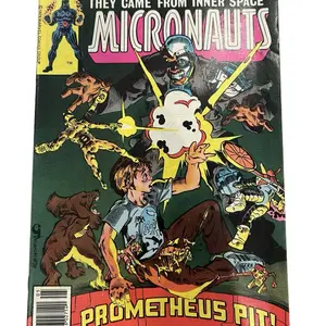 Micronauts #2, FN 1978 Marvel comic Newsstand