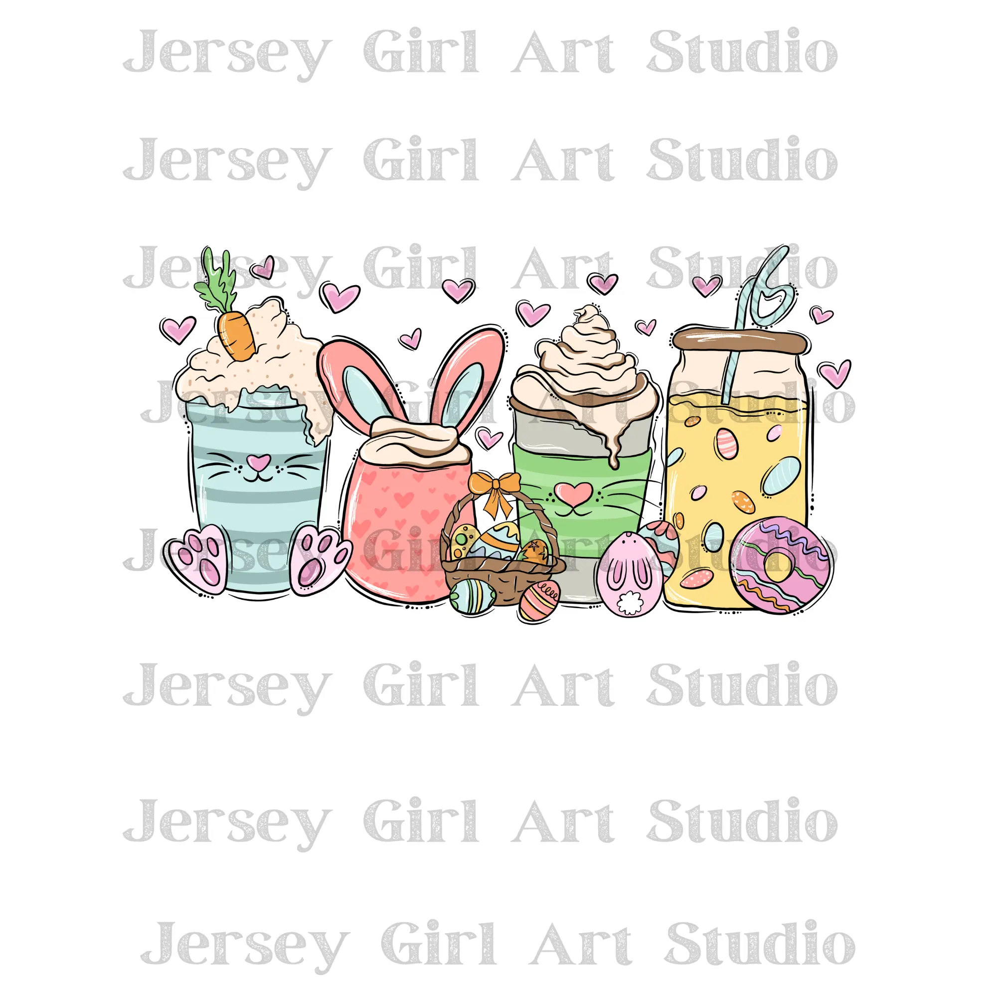 ST- Easter Treats Sublimation Transfer