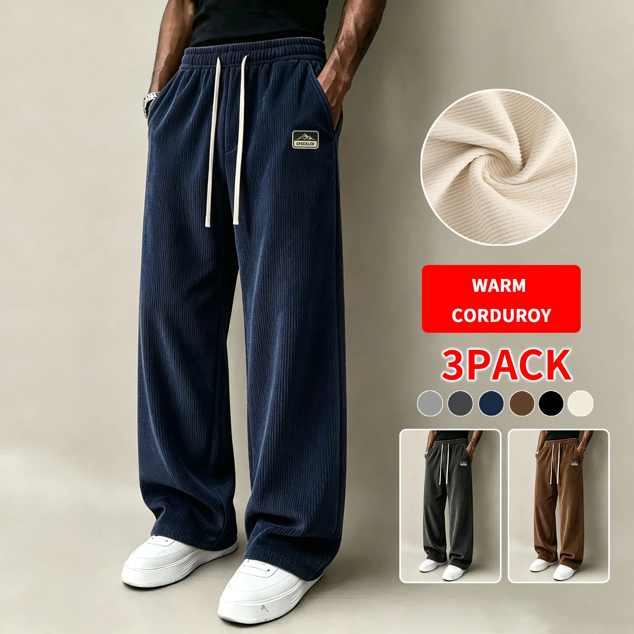 Navy blue + dark gray + coffee brown