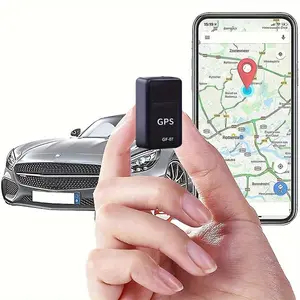Mini Magnetic Suction Car Gps Tracker Gps Real-Time Tracking Positioning Device, Not Include SIM Card And Mermorycard, Users Need to Purchase And Install a SIM Card That Supports 2G Signals Independently to Use The Device Monitor
