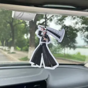 Japanese Anime Cartoon Car Perfume & Air Freshener, Natural Essential Oils, Long-Lasting Scent 60-90 Days, Suitable for Home & Bathroom