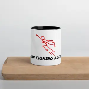 SUPER HERO LSA Mug with Color Inside