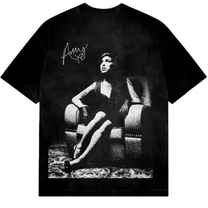 Amy Winehouse Chair Stone Wash Unisex T-Shirt HT231012