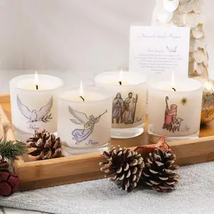 Advent Candles - Set of 4