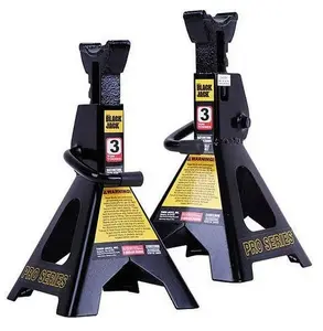 Torin Black Jack 3 Ton Jack Stands, Black, T43002W