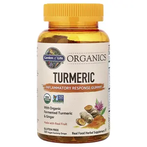 Garden of Life Organics, Turmeric Gummies, 120 Vegan Gummy Drops