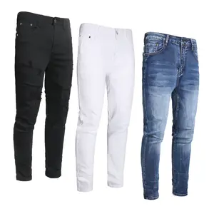 JUNBAOSS Men's Multi Pack Skinny Jeans Stretch Ripped Jeans for Men, Distressed Slim Tapered Leg Fashion Comfort Flex Waist Denim Pants SpringStatements