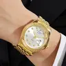 Men's Business Fashion Round Dial Analog Quartz Watch, Calendrier Watch for Party, Daily Clothingdecor, Trendy All-match & Exquisite Watch for Gift, Fashionable Stylish Watch, Business Fashion Watches, Quartz Wristwatch, Analog Wristwatches
