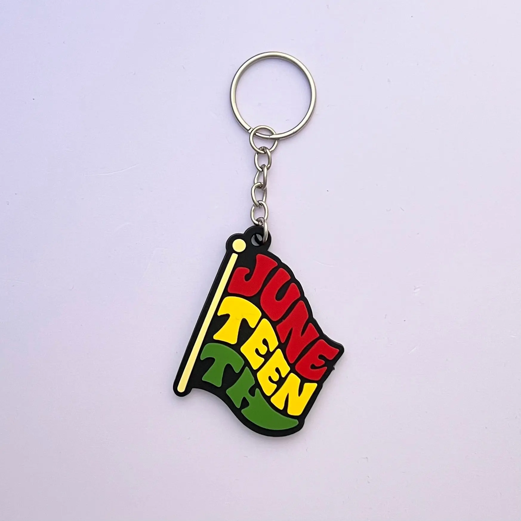 Keychain | Juneteenth Flag