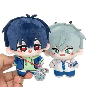10cm Anime ALIEN STAGE Ivan Till Cartoon Plush Stuffed Doll Starfish Body Cosplay Game Toy Dolls Pendant Keychain birthday Gifts