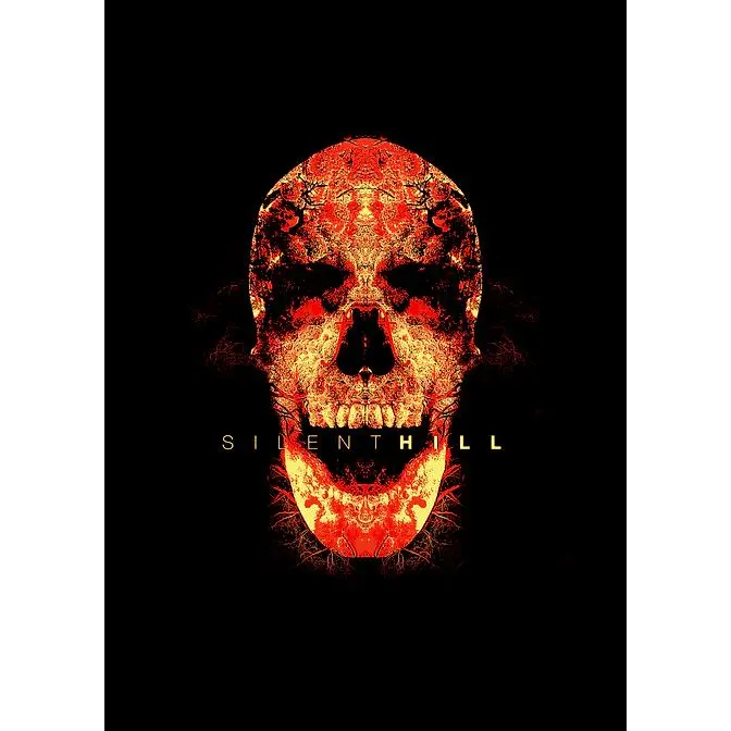 Silent Hill Skull Poster' Poster, picture, metal print … h3