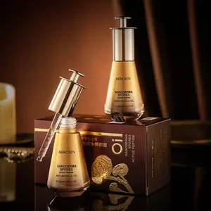 30ml Active Peptide Collagen Essence Oil, 1 Box Moisturizing & Nourishing Firming Face Serum, Fine Lines Look Reduced Lotion, Skin Care Product for Women & Men