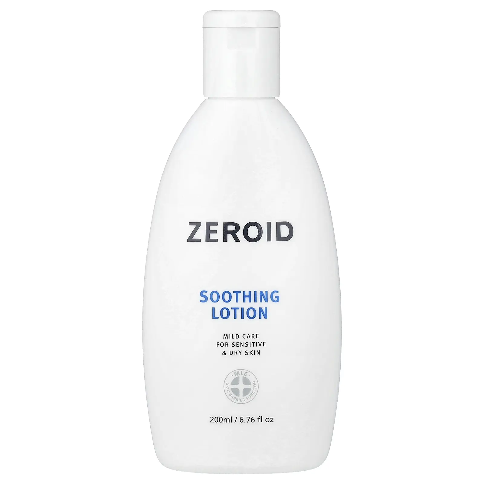 Zeroid Soothing Lotion, For Sensitive & Dry Skin, 6.76 fl oz (200 ml)