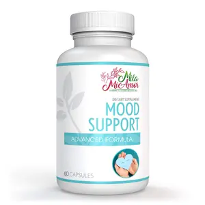 Mood Support | with Vitamins, Ashwagandha & St. John's Wort | Scientifically Proven Blend | 60 Capsules